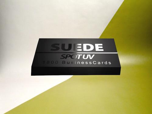 Suede Business Cards in LV - Suede Laminated Business Cards