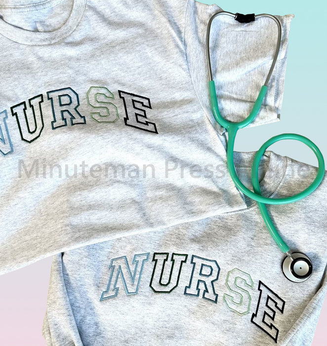 <img src=”Nursing-Scrubs-Embroidery-and-Printing-Services-Minuteman-Press-Aldine” alt=”CUSTOM EMBROIDERED SCRUBS”>